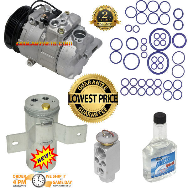 New A/C Compressor Landrover Freelander 2002-2005 R57578 AC KIT PB 500130 , JPB000040 , JPB500130
